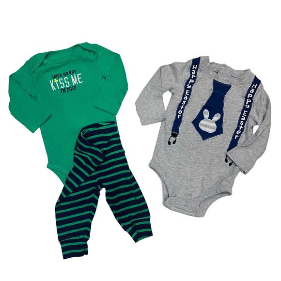 Baby Boy Holiday Outfit Lot Size 3-6 Months - Picture 1 of 5